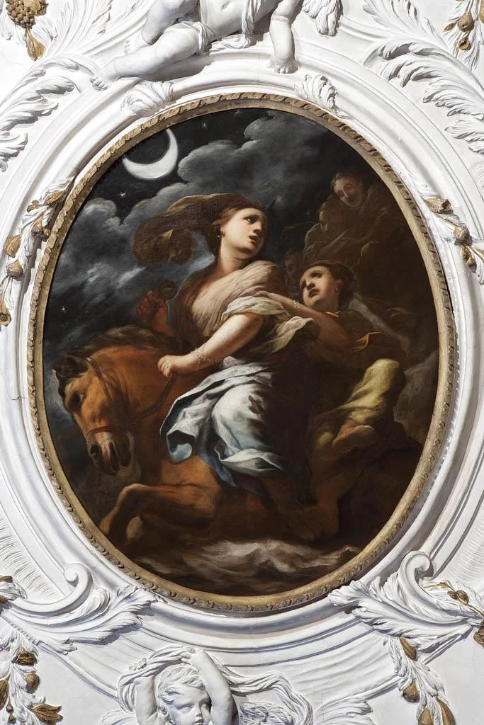 Fuga di Clelia dal campo di Porsenna - Palazzo Barbaro Curtis, Venezia
